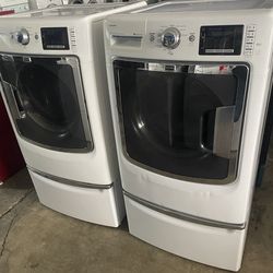 🔥MAYTAG WASHER AND DRYER WITH PEDESTALS🔥