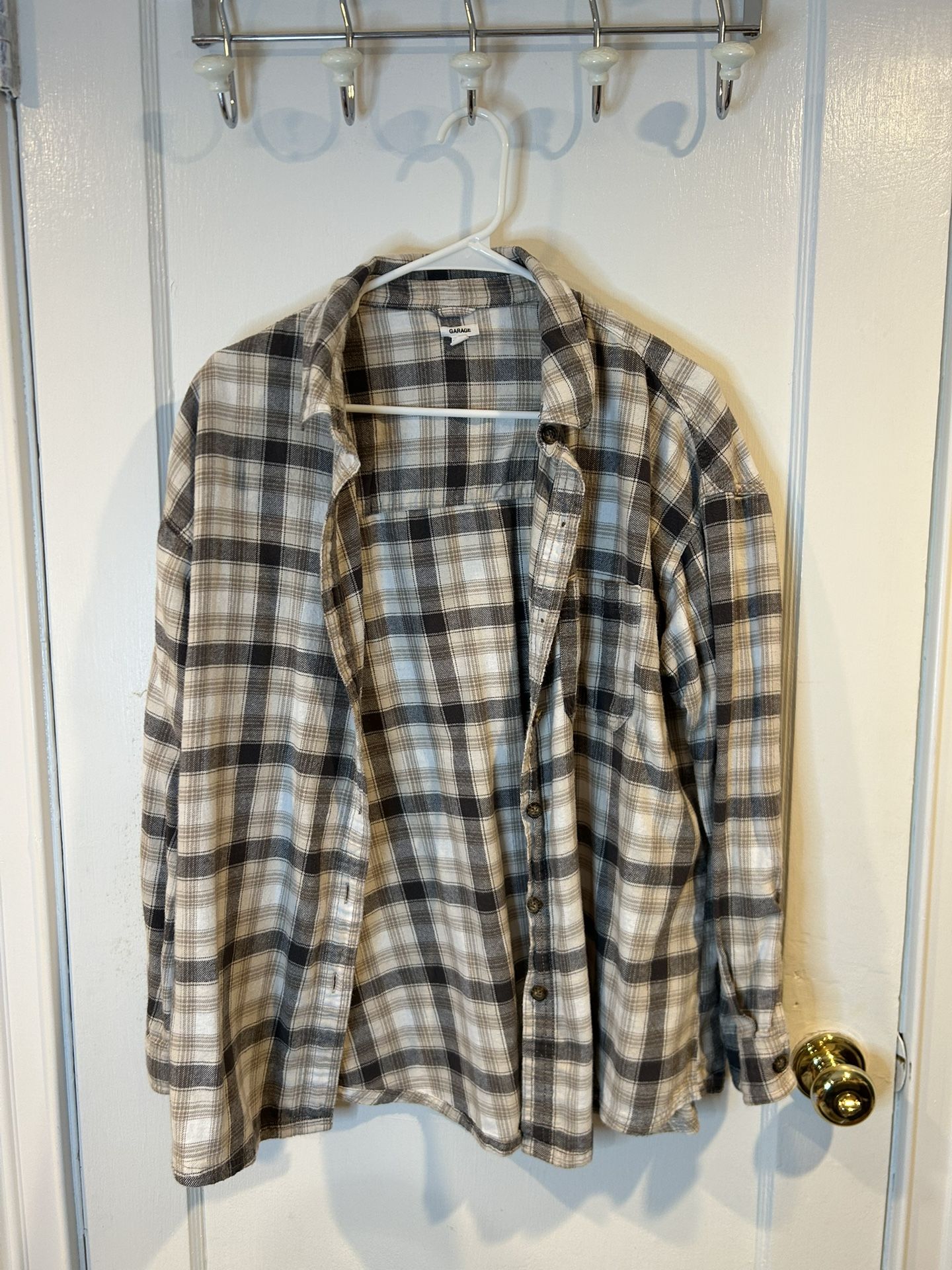 Men’s Flannel Shirt – Garage Brand, Size M
