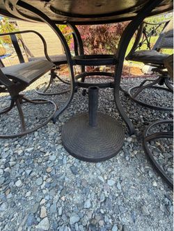 Out door table set