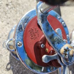 Penn Senator 113-H With Custom Pole