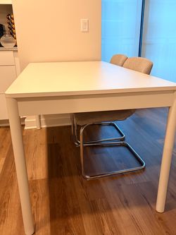 White Dining Table ikea