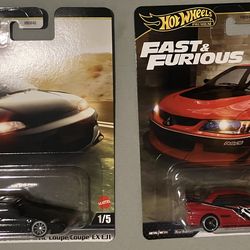 Hot Wheels Fast & Furious Honda Civic Lancer Evolution