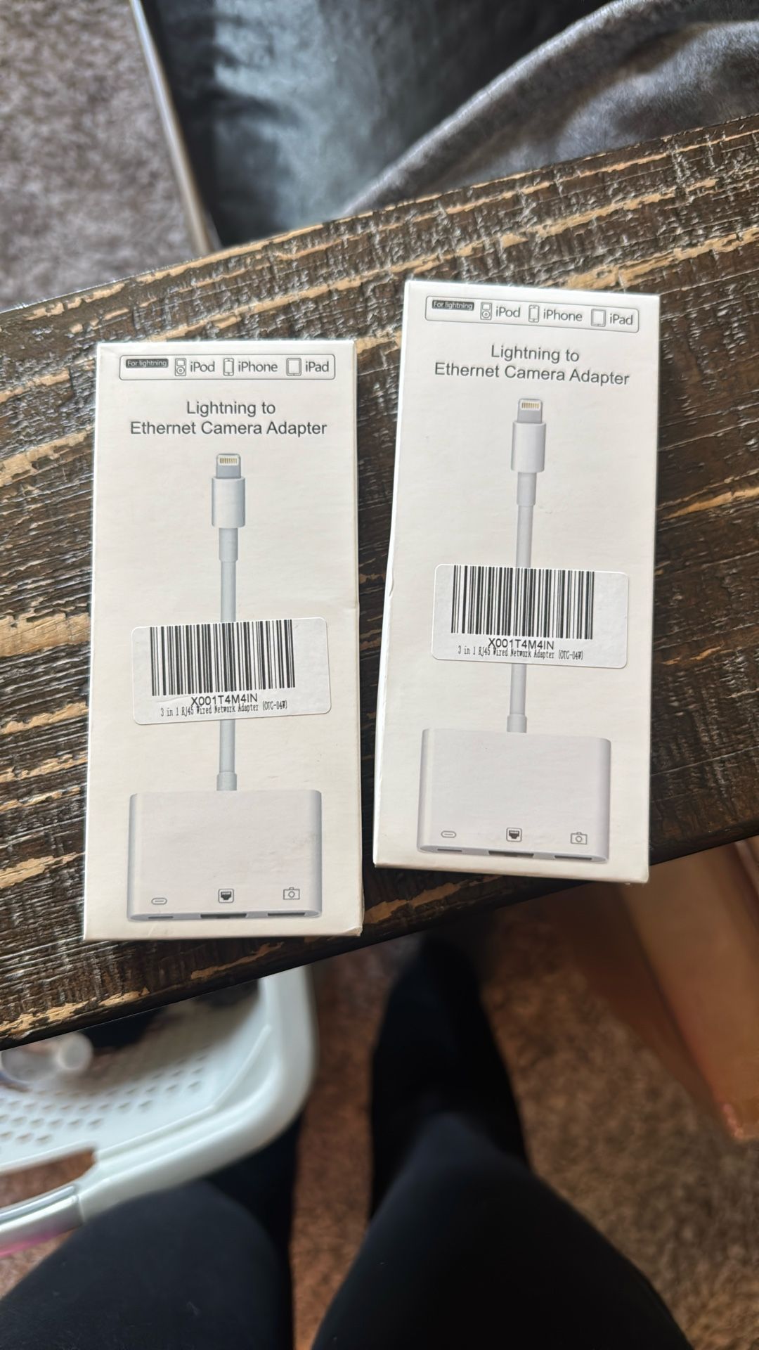 Lightning To Ethernet Camera Adapter