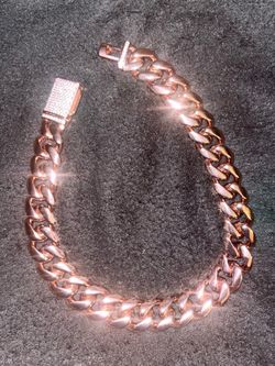 Rose Gold Cuban Choker