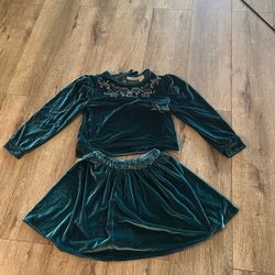 Girls Skirt Set