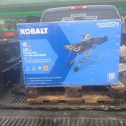 Kobalt Folding Table  Wet Saw
