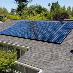 Sharp solar panel. American made. Works great  