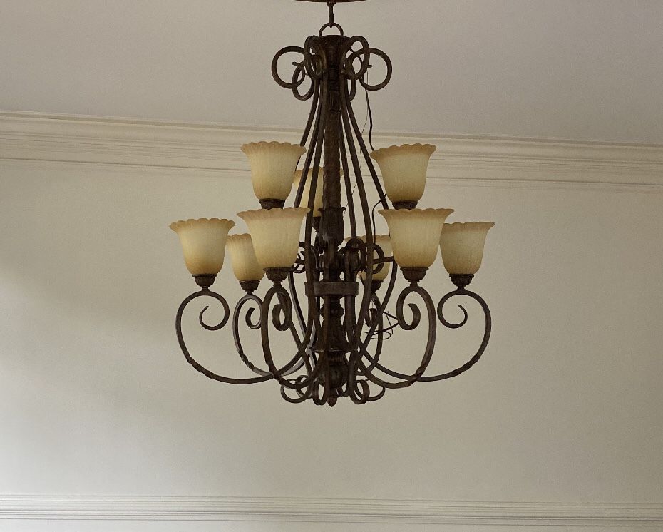 Big chandelier for high ceiling 