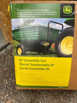 John Deere 8Y Tow Behind Cart