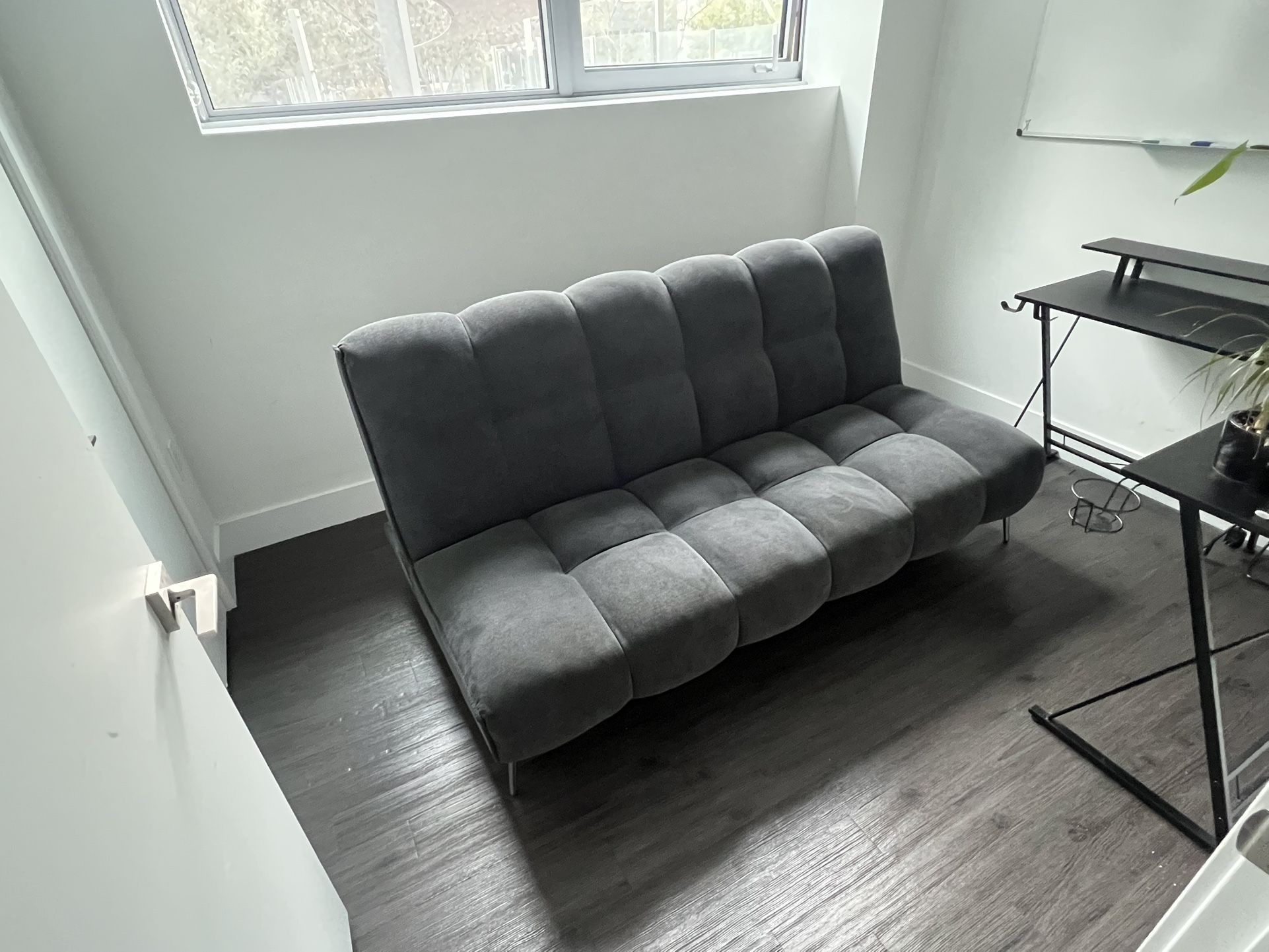 Grey Futon Full Bed 45 Wide x 74 Long