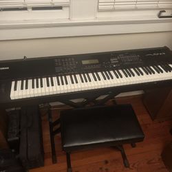 Yamaha s90es 88-key weighted synthesizer