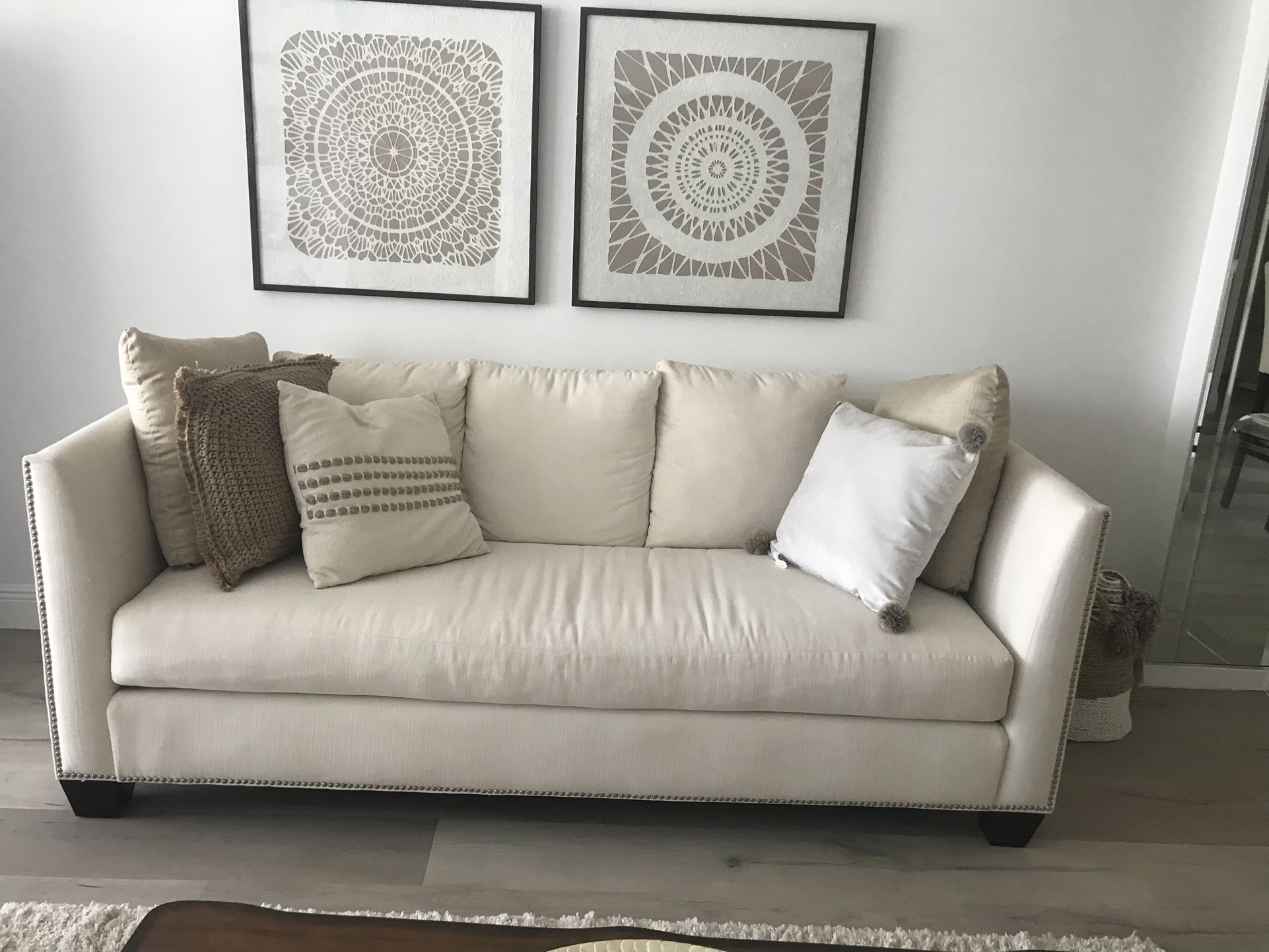 Sofa and Chair