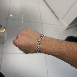 Moissanite diamond bracelet