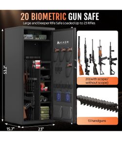 Gun safe cabinet