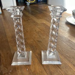 Crystal Candle Holder 