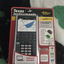 New TI Nspire CX