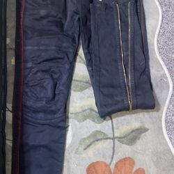 Official Robins Jean 32-30 Zipped Biker Jeans