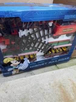 Disney railroad train set