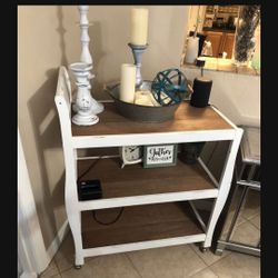 Serving Cart On Wheels 