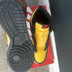 Jordan dunk High University Black/gokd