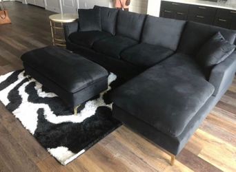 Black couch