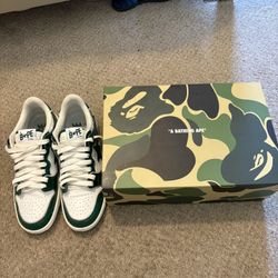 Bape #5 Sk8 Sta green 