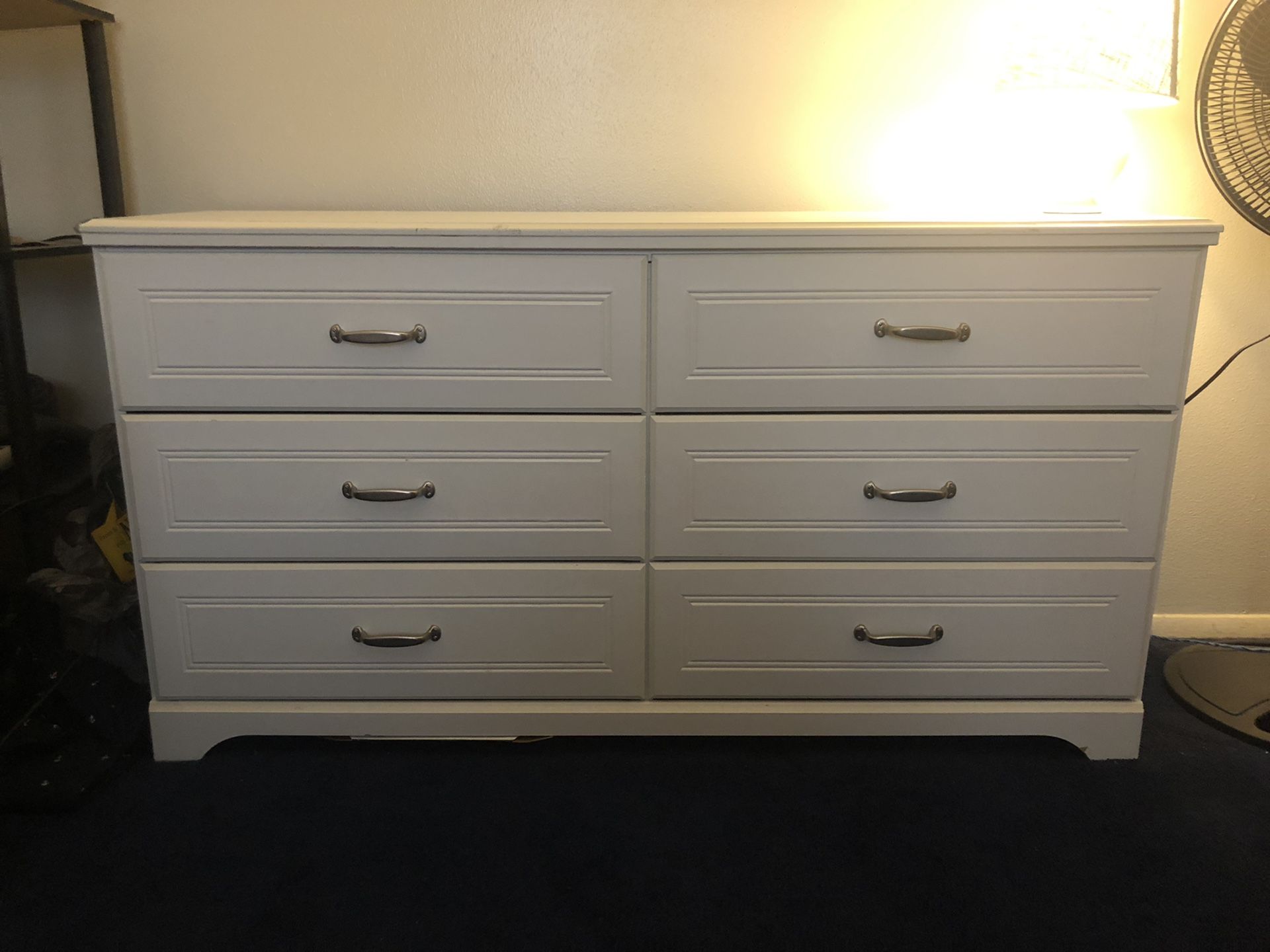 Large White Dresser