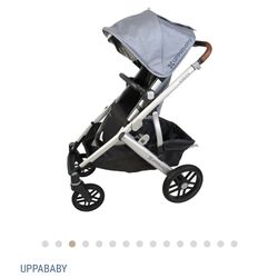 Uppababy Vista Stroller Frame And Front Wheels