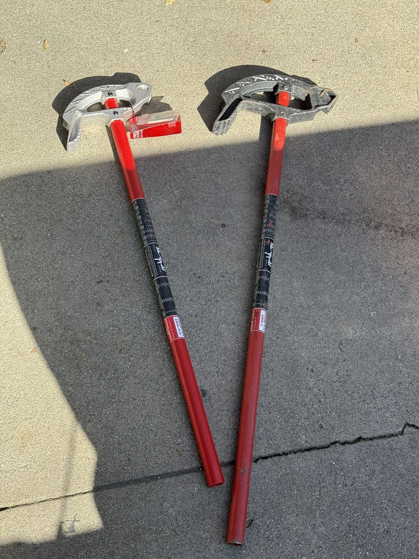 1 Inch & 3/4 Milwaukee Bender