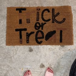 Halloween Door Mat