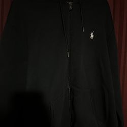 Polo Ralph Lauren zip up black