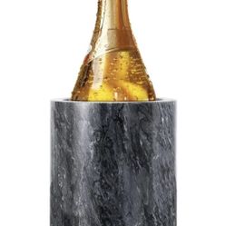 Wine  Bucket Green Marble Brand New $30