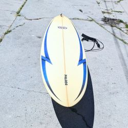 7'2 Surfboard Funboard 42L Volume 
