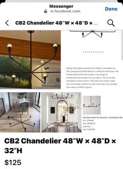 Cb2 Chandelier