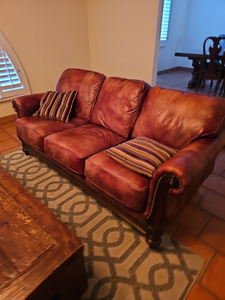 Leather Couch