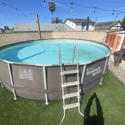 Above ground pool 18ft