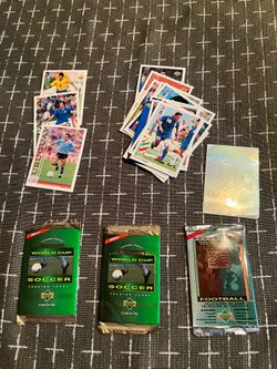 Upper Deck Soccer cards /packs from 1994 World Cup