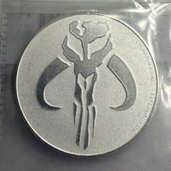 1 oz .999 Silver Round Sealed Star Wars Mandalorian Mythosaur 2020 Niue