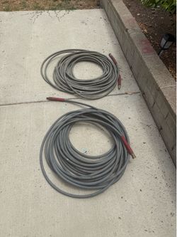 Steel braided commercial pressure washing hose
