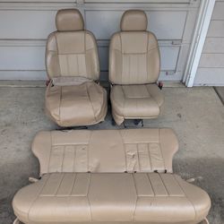 97-01 Jeep Cherokee XJ Camel Tan Leather Seats