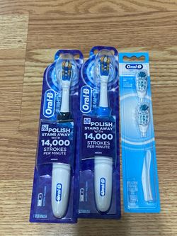 Oral B Battery Toothbrush with Refills ($19/set)