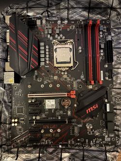 MSI MPG Z390 Gaming Plus Motherboard with CPU