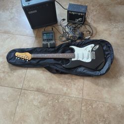 Guitar And Two Amps