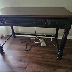 Solid Wood Desk And Chair