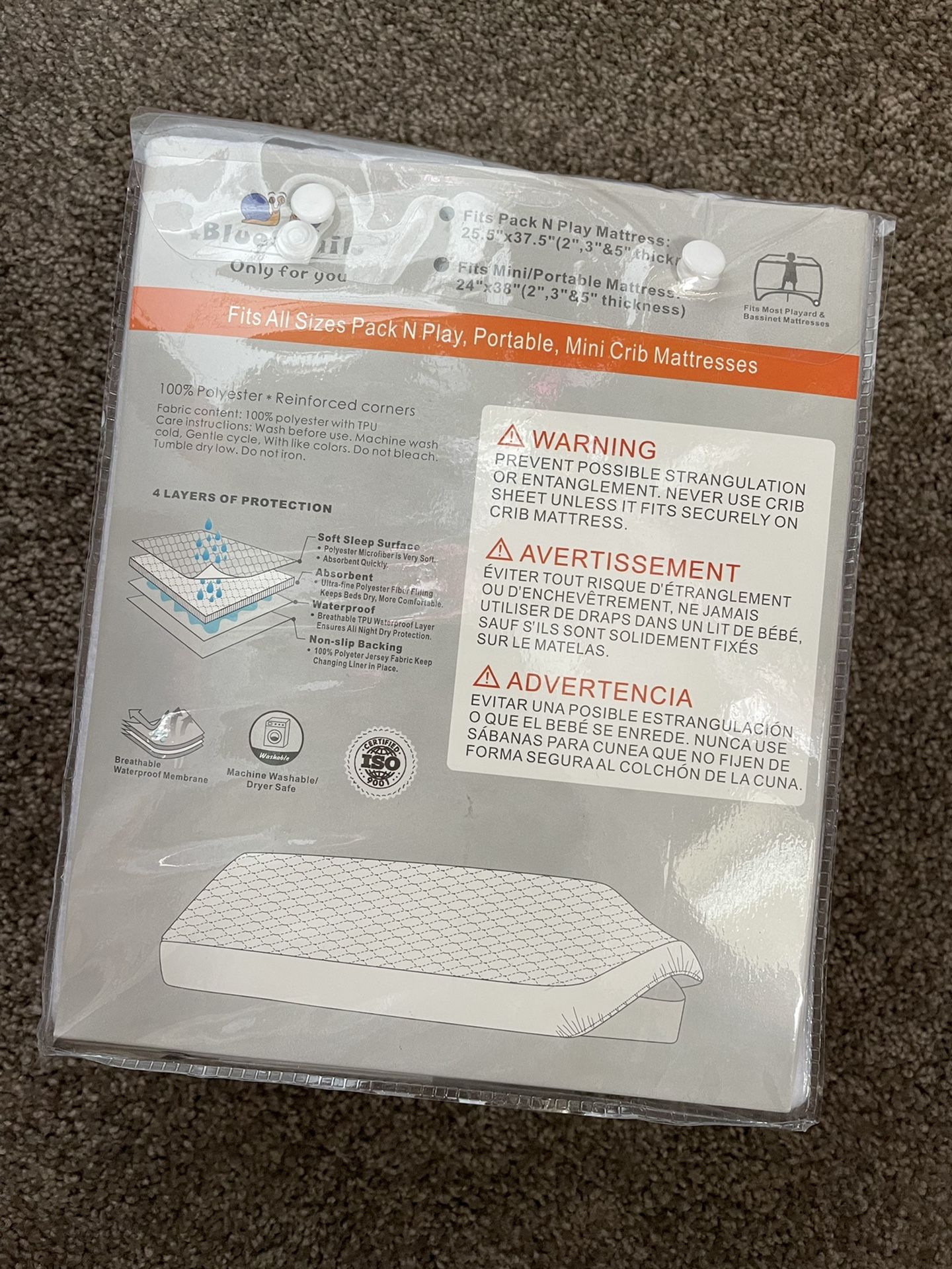 New Waterproof Pad Cover