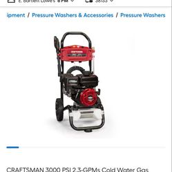 Pressure Washer 