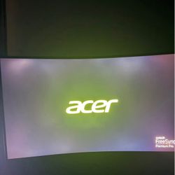 Acer 31.5 1500rr Curved monitor
