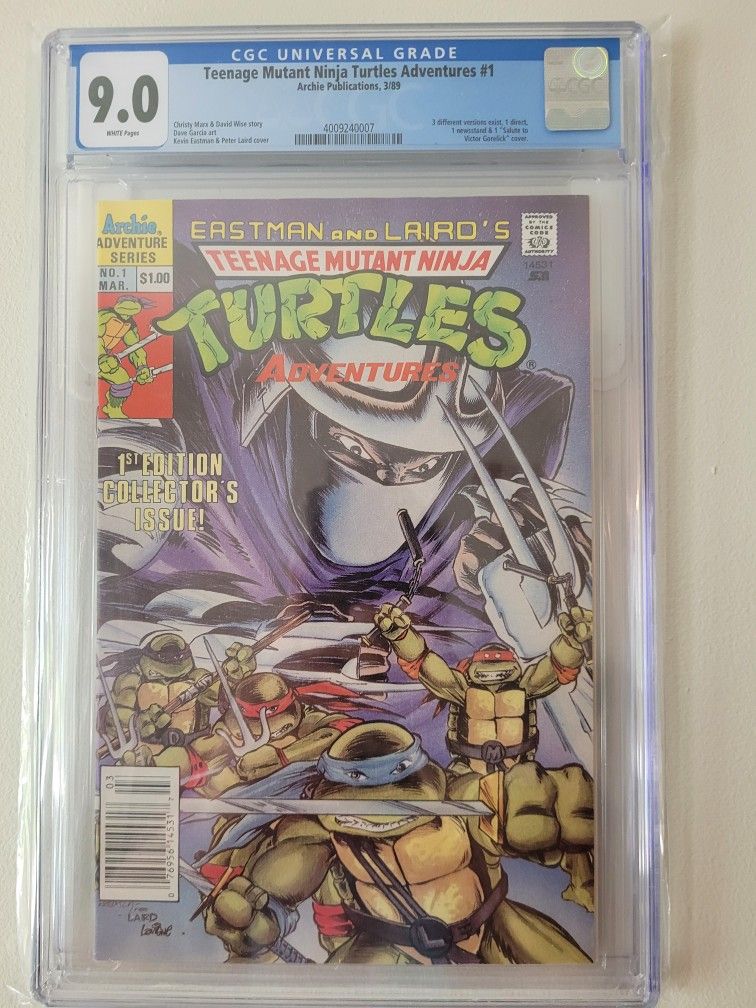 CGC Graded Teenage Mutant Ninja Turtles