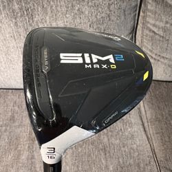 Taylormade Sim2 Max-D 3wood Left Handed 