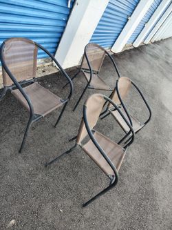 Sillas para exterior $30